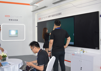 歐帝科技攜智慧黑板產(chǎn)品亮相西北教育裝備博覽會(huì)，引領(lǐng)云計(jì)算裝備技術(shù)服務(wù)新潮流